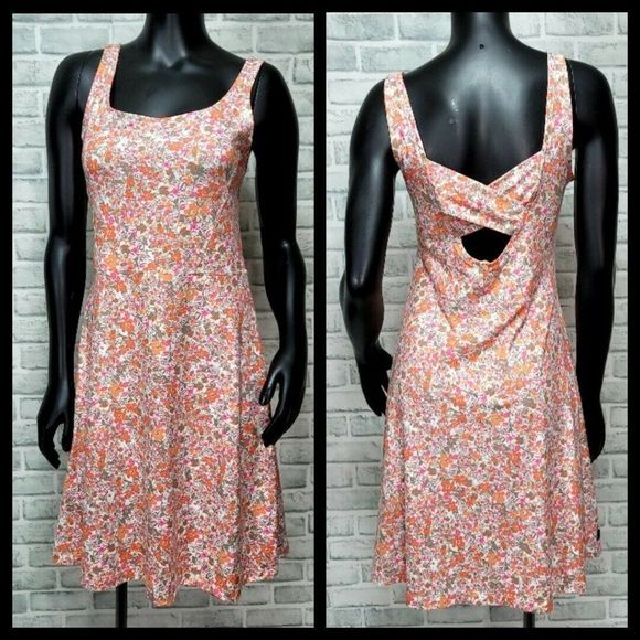 Lole Dresses & Skirts - Lole Womens S Floral Tank Dress UPF50+ Moisture Wicking Quick Dry Active Fit